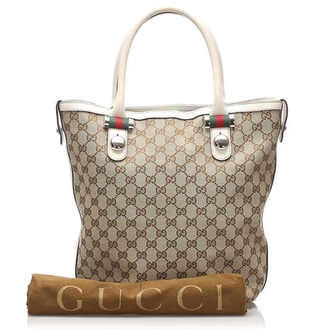 sac cabas gucci toile